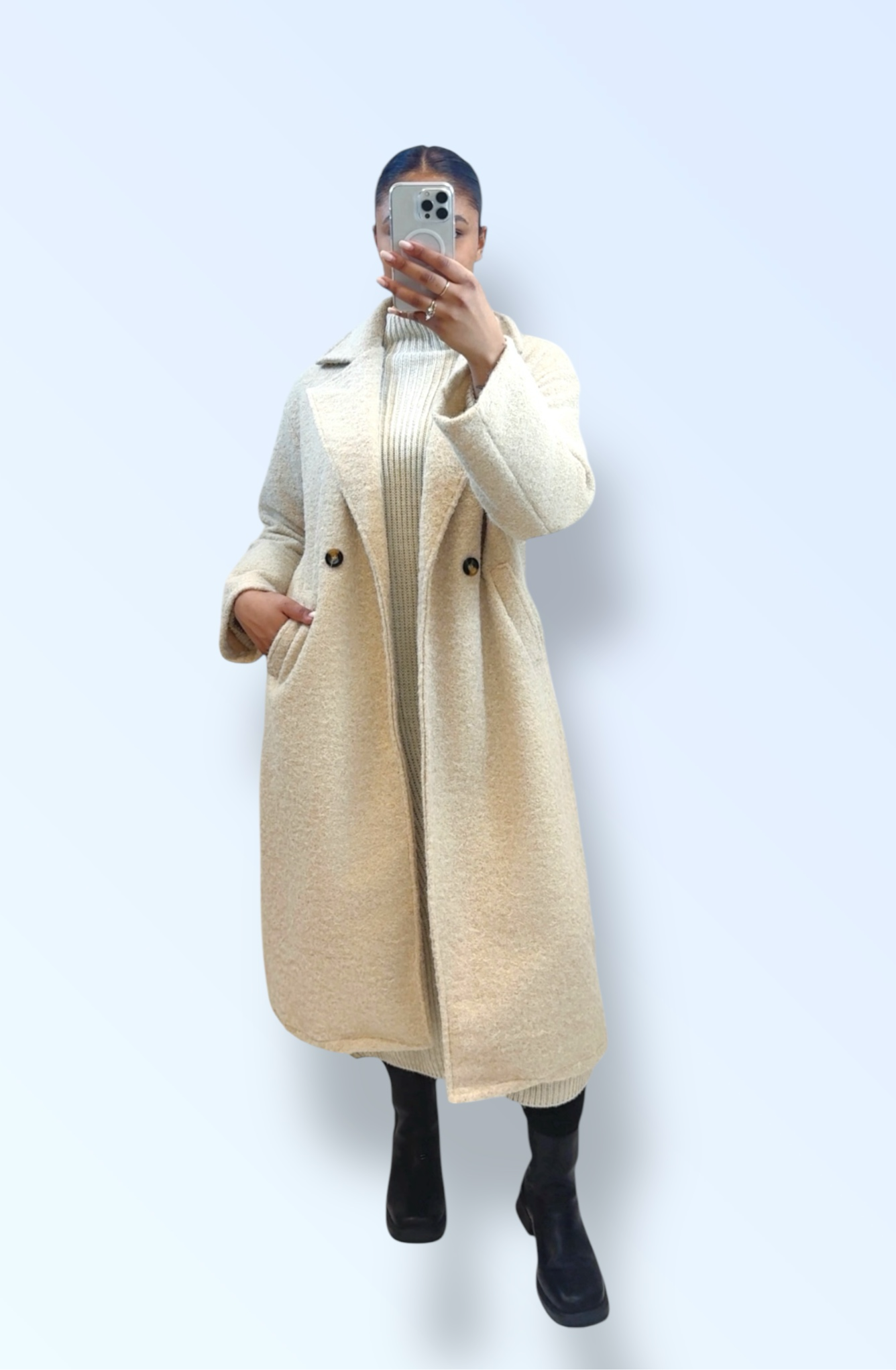 SELA COAT BEIGE