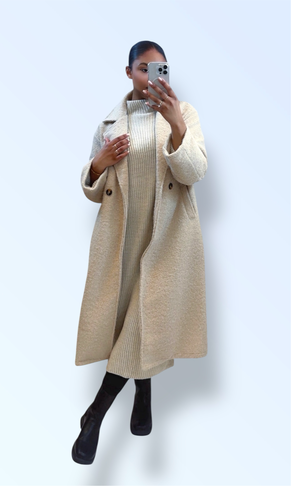 SELA COAT BEIGE