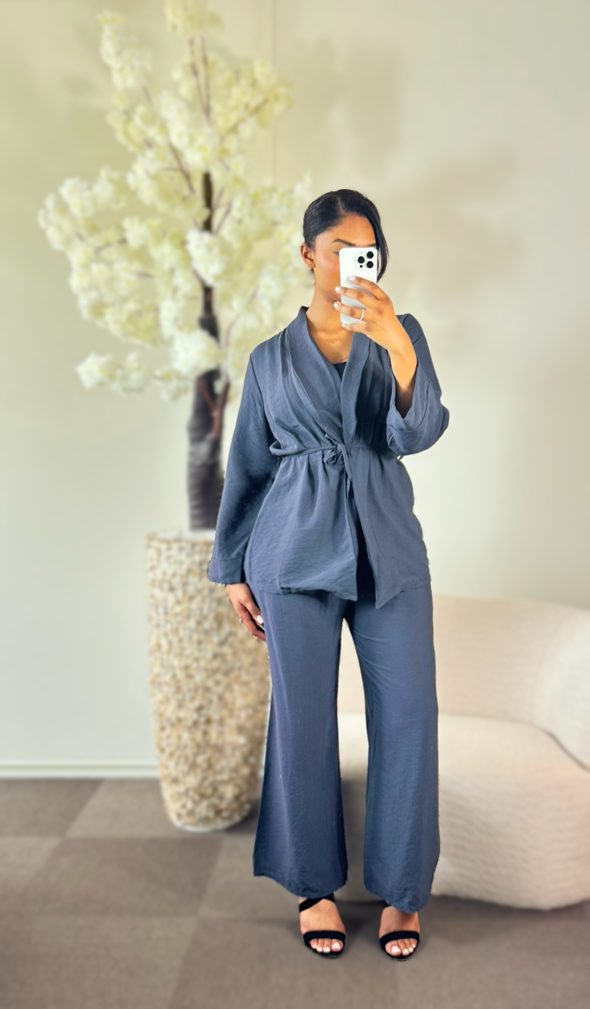 ALIYA SET DARK GREY